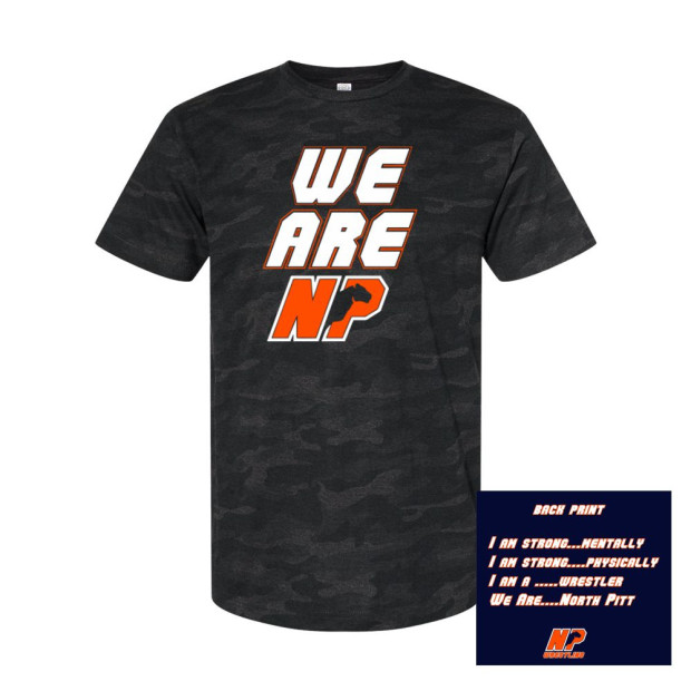 North Pitt Wrestling | We Are | Short-Sleeve Cotton Tee North Pitt Wrestling | We Are | Short-Sleeve Cotton Tee