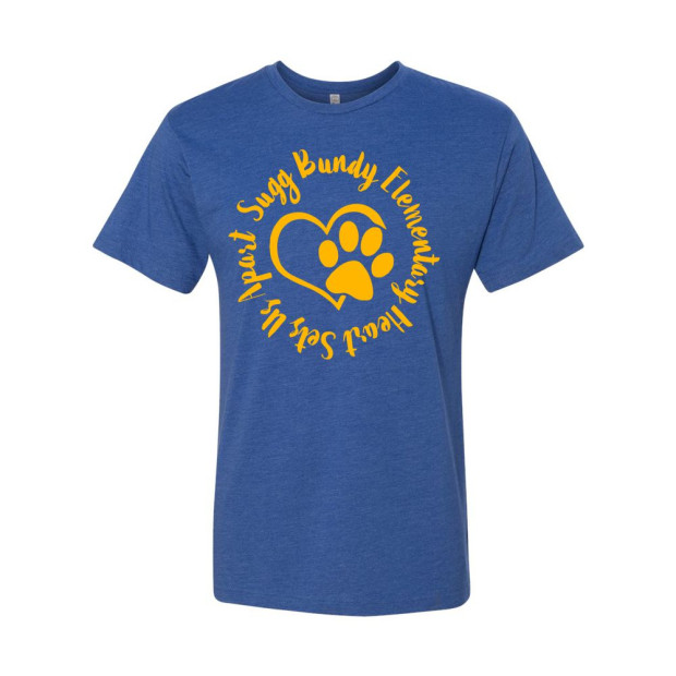 Sugg Bundy Elementary Cotton Tee | Heart Sets Us Apart | Multiple Colors Sugg Bundy Elementary Cotton Tee | Heart Sets Us Apart | Multiple Colors