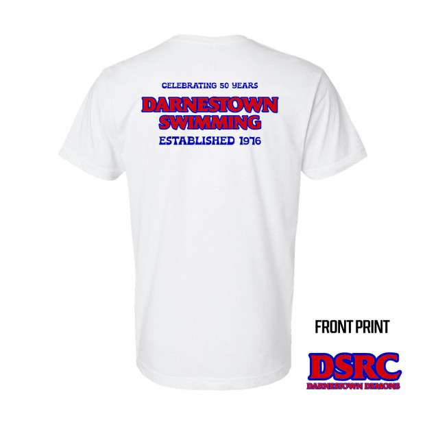 Darnestown Swim Team | Block Logo | Cotton T-Shirts