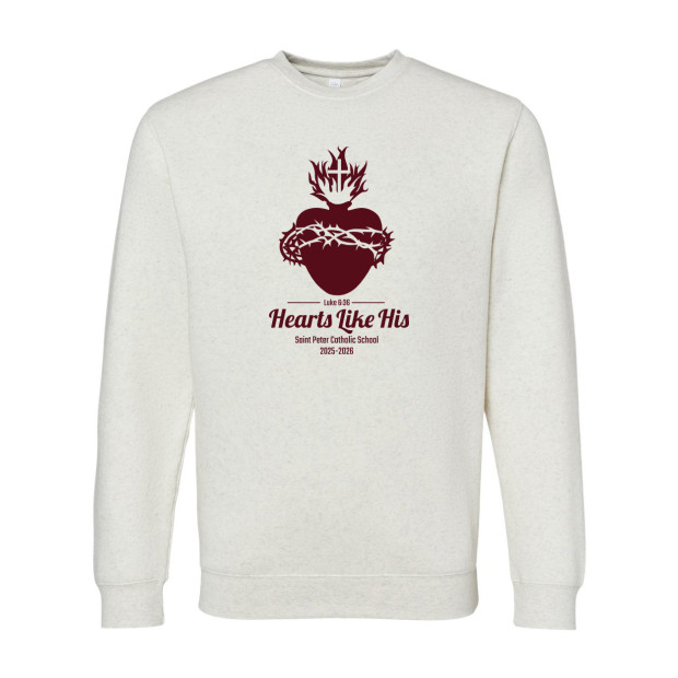 2025-2026 Saint Peter Catholic School | 100% of Proceeds Benefit SPCS | Crewneck Sweatshirts