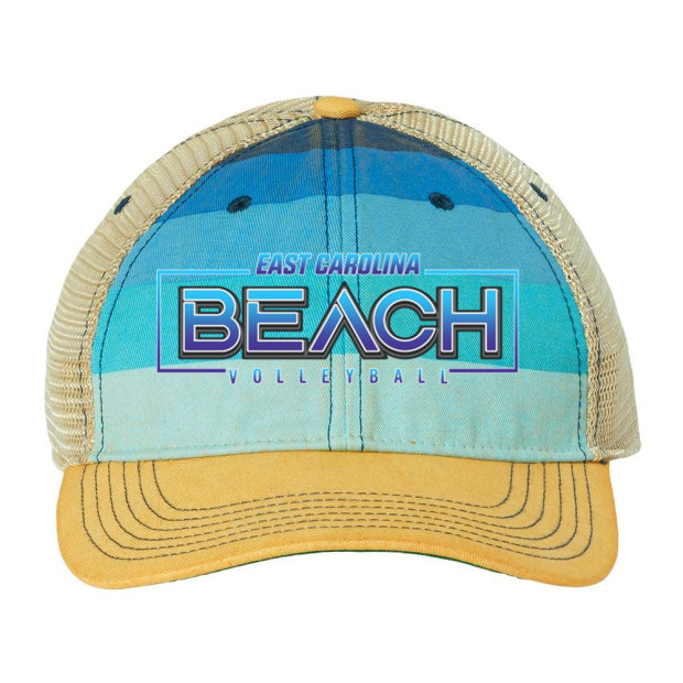 EC Beach | Word Logo | LEGACY - Old Favorite Trucker Cap