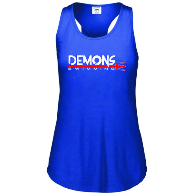 Darnestown Swim Team | Word Logo | Lux Triblend Tank Top