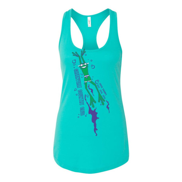 Greenville CC Frogs Swim Team | Racerback Tank