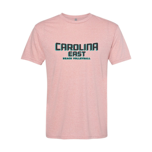 Carolina East Beach Volleyball | Word Logo | Unisex  Next Level Tri-Blend Tee