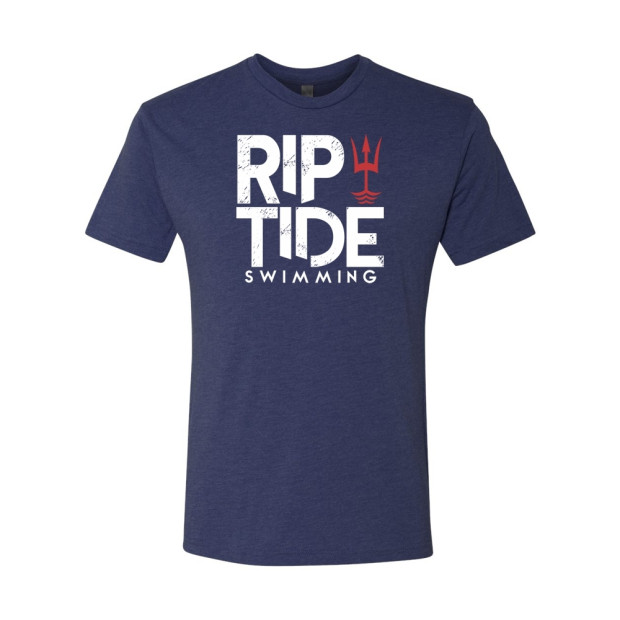 Riptide Swimming Block Logo | Unisex Next Level Tri-Blend Tee Riptide Swimming Block Logo | Unisex Next Level Tri-Blend Tee