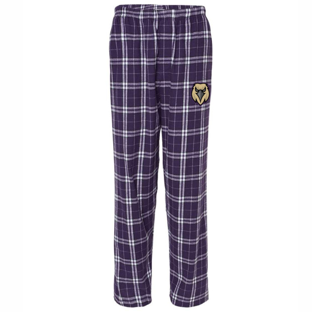 Holly Springs High School | Harley Flannel Pants - | Hawk Head Design Holly Springs High School | Harley Flannel Pants - | Hawk Head Design