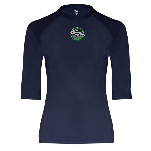 Hope Football Hyperform Half Sleeve Compression Shirt | Center Chest Logo