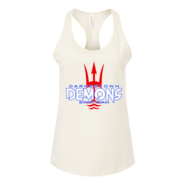 Darnestown Swim Team | Block Logo | Racerback Tank Top