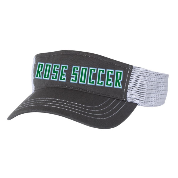 Rose Soccer Trucker Visor