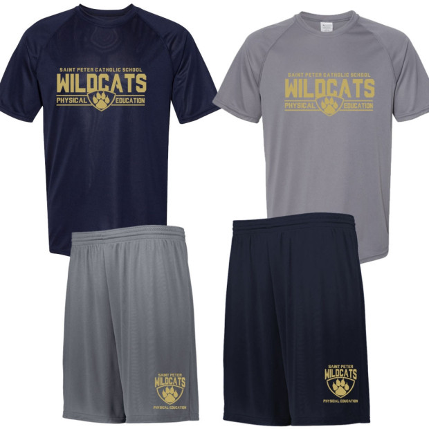 Saint Peter PE Saver Pack | 2 Shirts, 2 Shorts | Order Together and Save