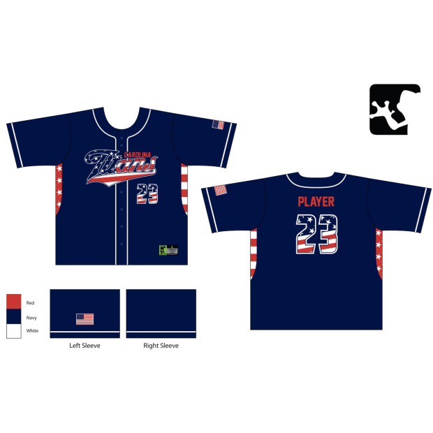 Carolina Titans Jersey Pack Carolina Titans Jersey Pack