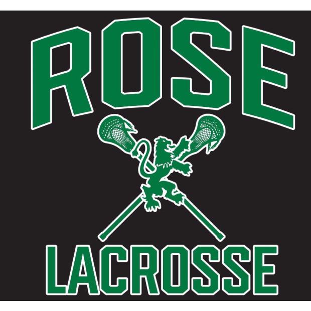 Rose Lacrosse Decal