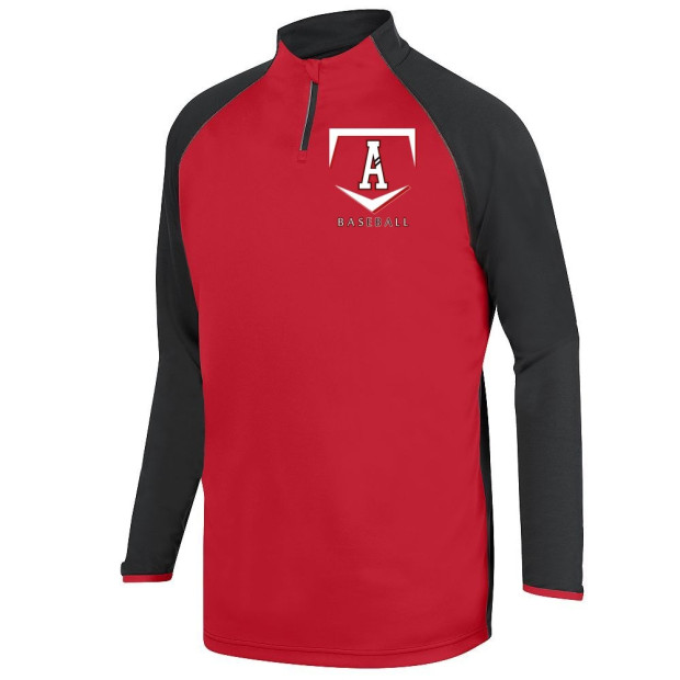 EB Aycock Baseball 1/4 ZIP Long-Sleeve Raglan Performance Tee | Multiple Designs EB Aycock Baseball 1/4 ZIP Long-Sleeve Raglan Performance Tee | Multiple Designs