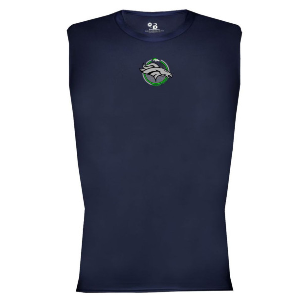 Hope Football Hyperform Sleeveless Compression Shirt | Center Chest Logo