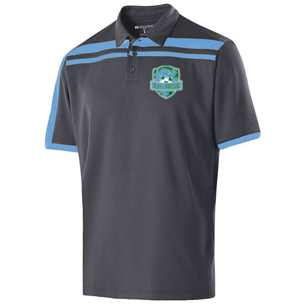 JH Rose Soccer Striated Polo