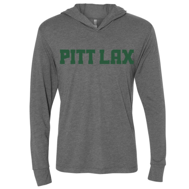Hooded Tri-Blend T-Shirt | Pitt Lax 