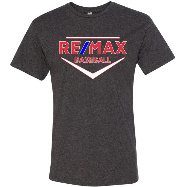 RE/MAX Baseball Cotton Tee | Multiple Colors | Large Logo