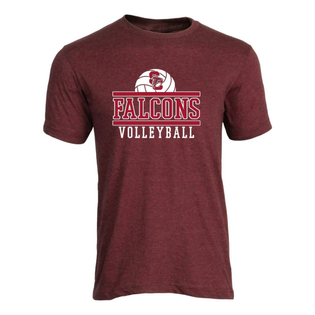 South Central Volleyball | Falcons Volleyball Logo | Cotton Tee South Central Volleyball | Falcons Volleyball Logo | Cotton Tee