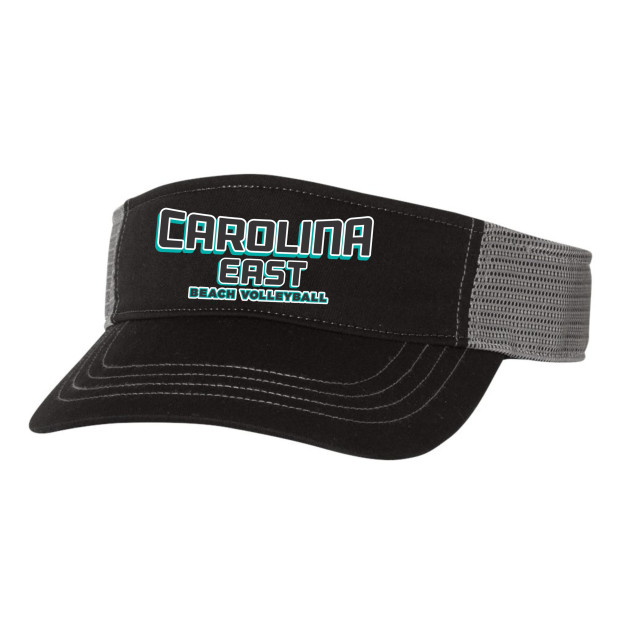 Carolina East Beach Volleyball Trucker Visor | Word Logo Carolina East Beach Volleyball Trucker Visor | Word Logo
