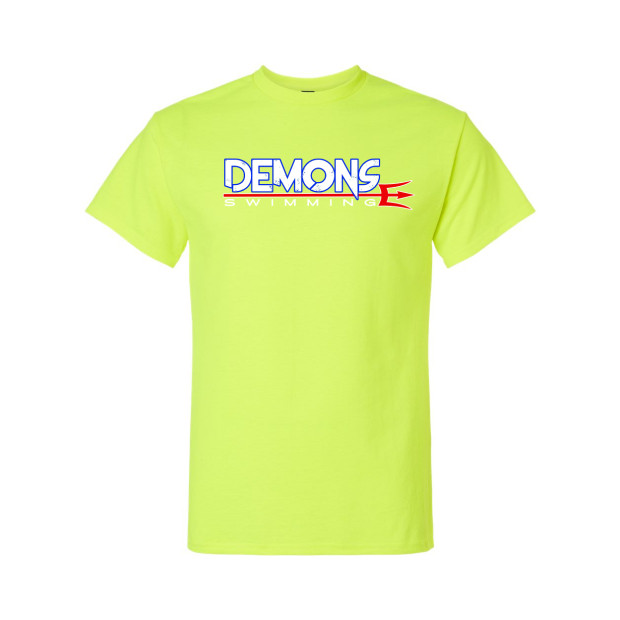 Darnestown Swim Team | Word Logo | Neon Cotton T-Shirts
