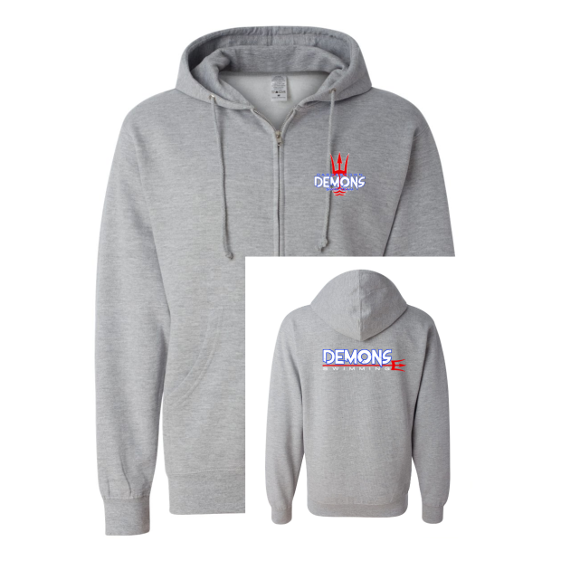 Darnestown Swim Team | Zip Cotton Hoodie