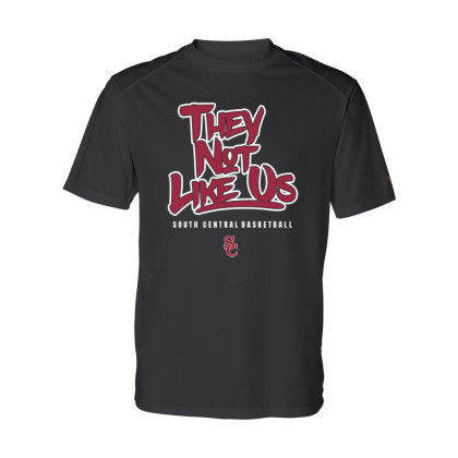 South Central Basketball | Not Like Us Logo | Short-Sleeve Performance Tee