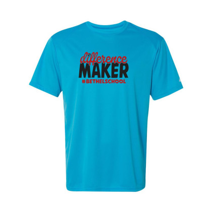Bethel School | Difference Maker Logo |  Performance Tee | Multiple Colors