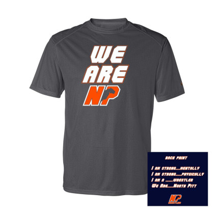 North Pitt Wrestling | We Are | Short-Sleeve Performance Tee