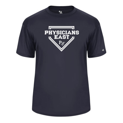 Physicians East Baseball | Plate Design | Performance Tee | 