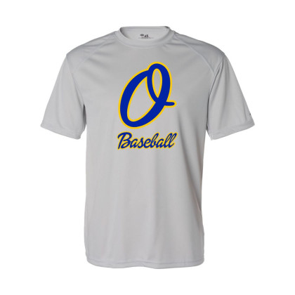 Optimist Baseball | Cursive O Logo | Short-Sleeve Performance Tee