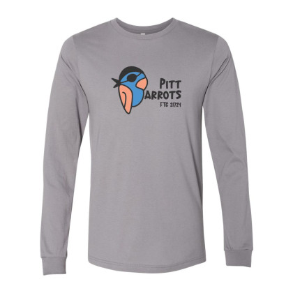Pitt Parrots |  Long-Sleeve Cotton Tee | Multiple Colors