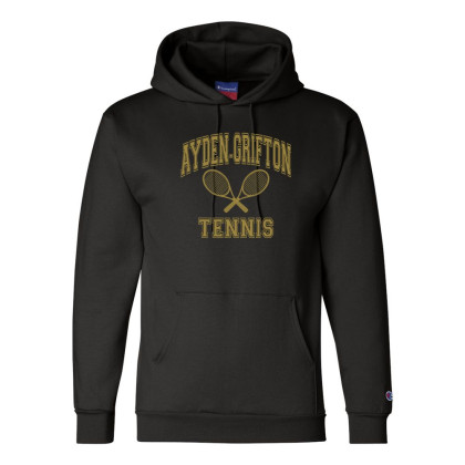 AGHS Tennis | Arch Logo | Champion Powerblend® Hooded Sweatshirt