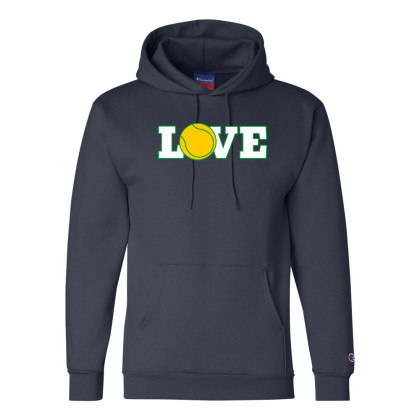 Baywood Racquet Club | LOVE Logo | Champion - Powerblend Hooded Sweatshirt
