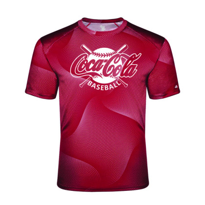 Coke Baseball | Crossed Bats Logo | Warp Tee