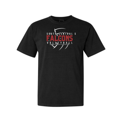 South Central Volleyball | Ball Design| Short-Sleeve Comfort Colors