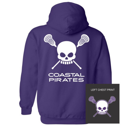 Coastal Pirates Lacrosse | Crewneck Sweatshirt