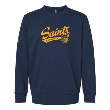John Paul II | Saints Script | Adidas - Fleece Crewneck Sweatshirt