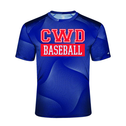 CWD Baseball | Word Logo | Warp Tee