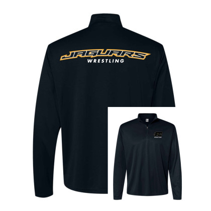 Farmville Central Wrestling | Long-Sleeve 1/4 Zip Performance Tee 