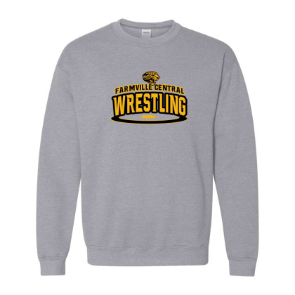 Farmville Central Wrestling | Cotton Crewneck Sweatshirt 