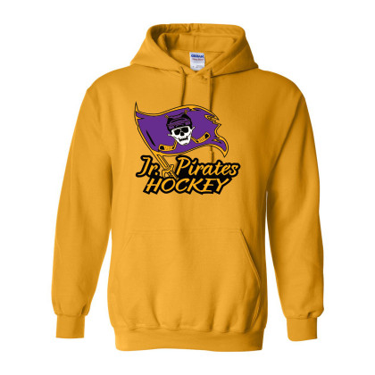 Jr. Pirates Hockey | Cotton Hooded Sweatshirt