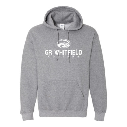 GR Whitfield | Word Logo | Cotton Hooded Sweatshirt | Multiple Colors