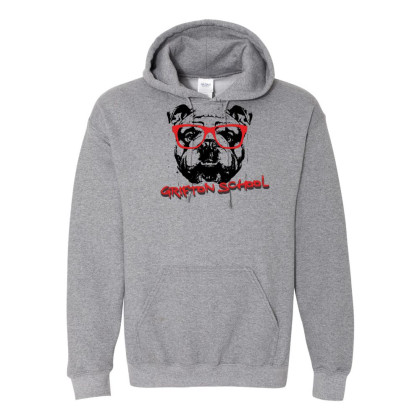 Grifton School | Script  Design | Cotton Hooded Sweatshirt | Multiple Colors