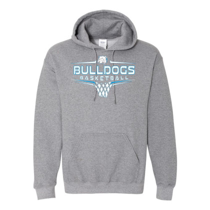CM Eppes Basketball | Hoop Logo | Cotton Hooded Sweatshirt