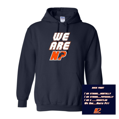 North Pitt Wrestling | We Are NP | Cotton Blend Hoodie