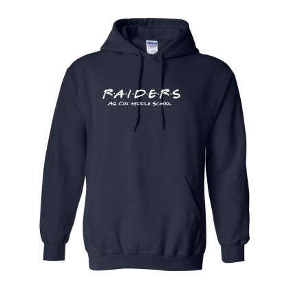 AG Cox Middle | Cotton Hooded Sweatshirt | Friends Design