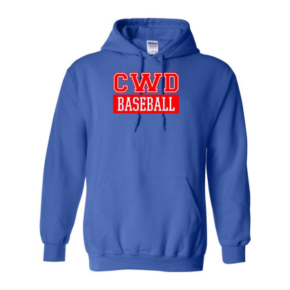 CWD | CWD Baseball Logo | Cotton Hooded Sweatshirt