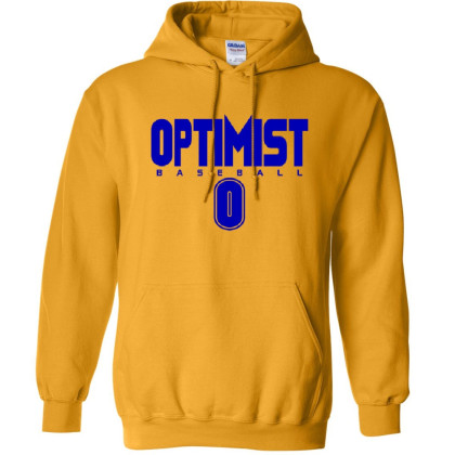 Optimist Cotton Hoodie | Gold