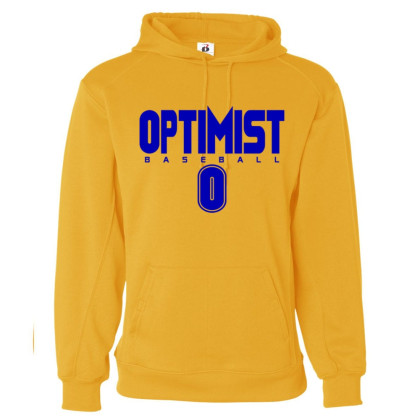 Optimist Solid Performance Hoodie | Gold