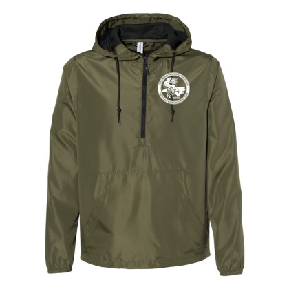 GPD | Fugitive & Missing Person Task Force | Lightweight Quarter-Zip Windbreaker Pullover Jacket